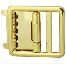 Genuine US Marine Corps USMC Open faced brass belt buckle OEC Uniform tan web