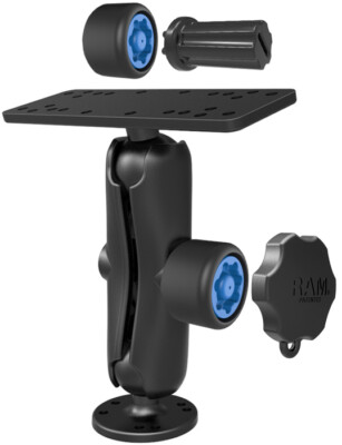 RAM Mount Pin-Lock Security Kit C-Ball Mount Plus Gimbal Knob Set RAM-SG-111U