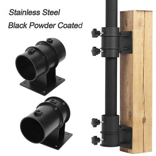 Patio Umbrella Holder For Deck Railing Metal Adjustable Patio Umbrella Clam JDPK - Picture 3 of 23