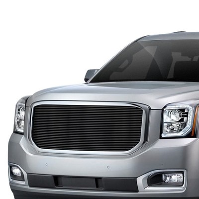 For GMC Yukon 2015-2020 APG 1-Pc Black 8x6 mm Horizontal Billet Main Grille