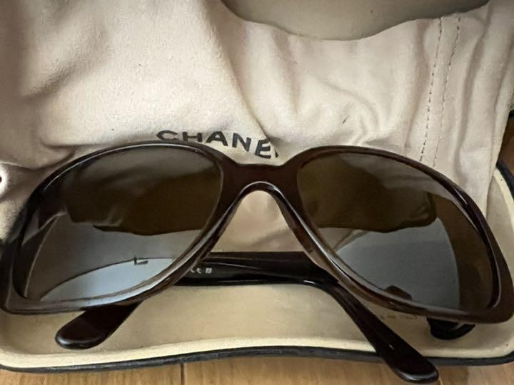 Chanel Brown Luxury Sunglasses for Women