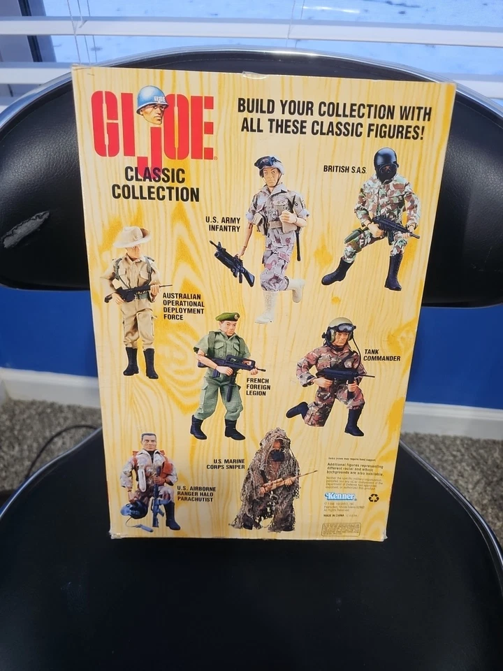 1996 Новый GI Joe Классическая Коллекция Ограниченный Выпуск Снайпер Корпуса морской пехоты США Новый в коробке - Изображение 4 из 4