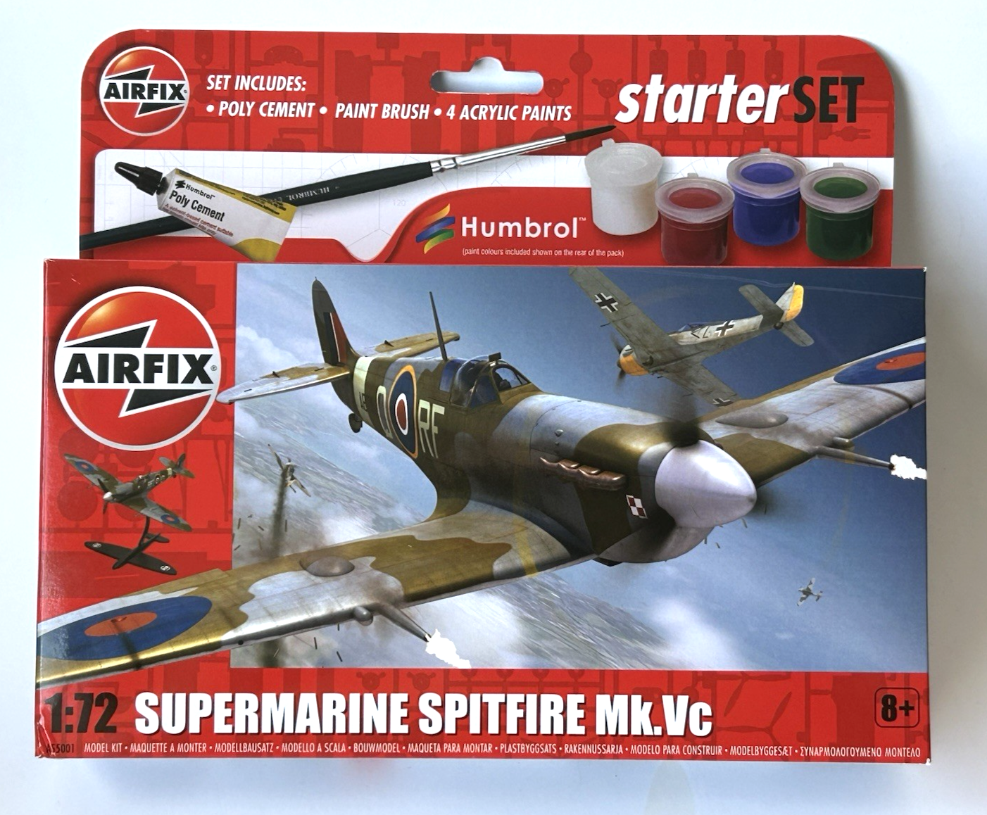 Airfix Supermarine Spitfire MkVc 1:72 Plastic Model Kit - A55001 - Image 15