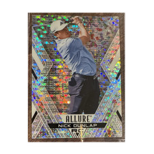 2026 Upper Deck Allure Golf Nick Dunlap #55 Rookie Glitter Bomb Card