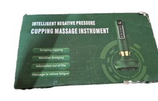 Intelligent Negative Pressure Cupping Massage Instrument Green New With Box