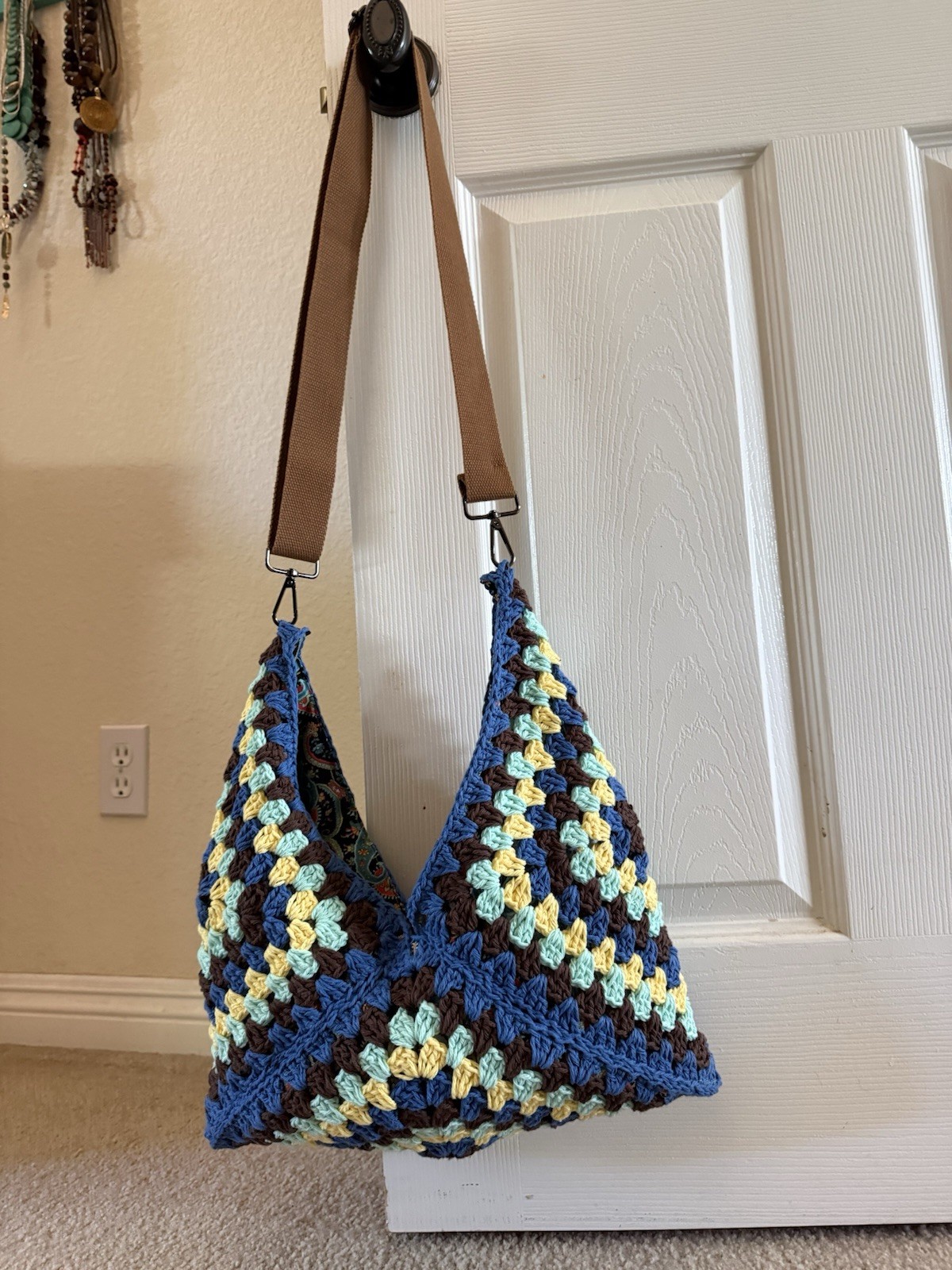 Handmade Boho Crossbody Shoulder Messenger Bag Hippie Style