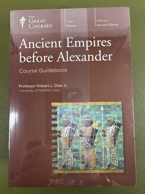 Great Courses ANCIENT EMPIRES before ALEXANDER Robert Dise DVD + Book Set