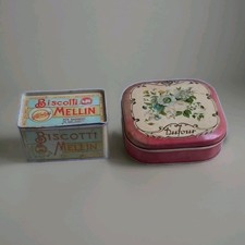 COPPIA SCATOLE DUFOUR e MELLIN ANNI 60
