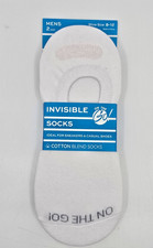 Men  s Invisible No Show Socks 12 Pairs Cotton Blend Low Cut Liner SocksSize 6-12