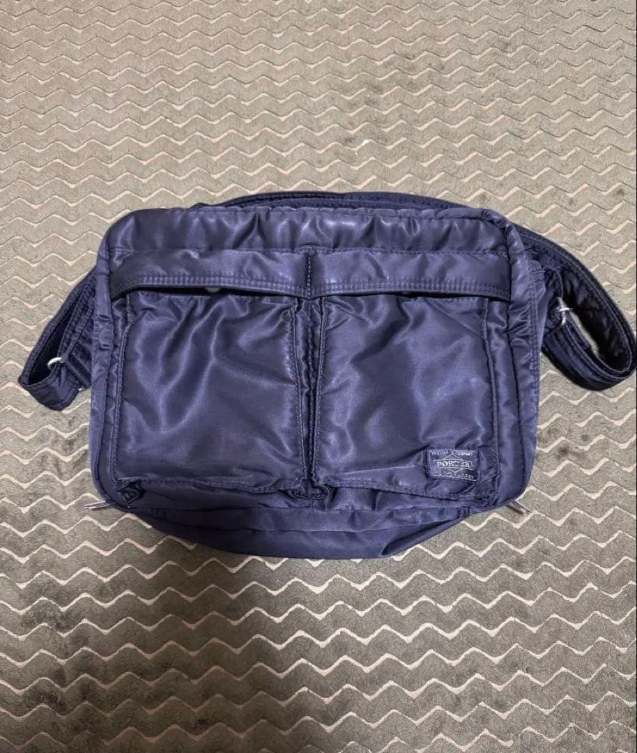 PORTER Yoshida Tanker 2Layer Shoulder L CrossbodyBag Black Japan