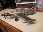 Nomura USAF FS-059 Tin Airplane.. Battery Operated. Made In Japan 1950's.  — photo 1