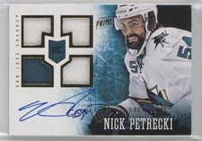 2013-14 Panini Prime Rookie 49/199 Nicholas Petrecki Nick #187 Patch Auto rk1