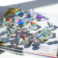 10 Pcs 50mm Crystal Sun Catchers for Windows, Chandeliers, and Gardens