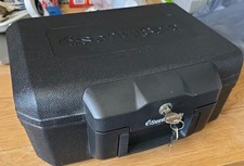 Sentry Safe 1200 Security Chest Fire Proof Water Resistant Safe Small Vault