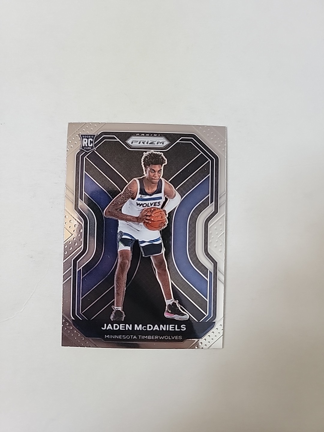 2020-21 Prizm Basketball Jaden McDaniels Rookie Card #277 - SE0643