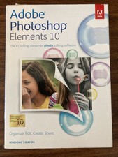 Adobe Photoshop Elements 10 for PC or Mac Editing FREE SHIPPING AND HANDLING