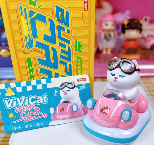 POP MART POPCAR Bumper Car Series Confirmed Blind Box Figure Hot
