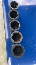 Impact Snap On Socket Set Metric 5 Piece Set 12 Drive Impact Snap On Socket Set Metric 5 Piece Set 12 Drive