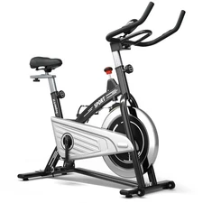 30Lbs Stationary Training Bike Exercising Drive Workout Bike W/Monitor