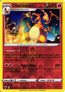 Charizard 025/185 Vivid Voltage Reverse Holo Rare