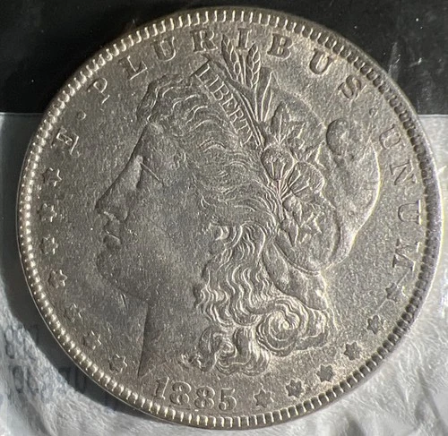 1885 MORGAN SILVER DOLLAR EXTRA FINE🔥🔥LITTLETON COIN COMPANY🔥🔥SEALED🔥🔥