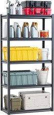 Storage Shelves 2000 lbs 5 Tier Garage Storage Shelving 18" D x 36" W x 72" H