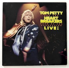 Tom Petty and the Heartbreakers Signed Autograph Live Album Vinyl Record JSA COA