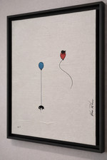 dipinto moderno minimal dimensione 30x40 - Fly #23