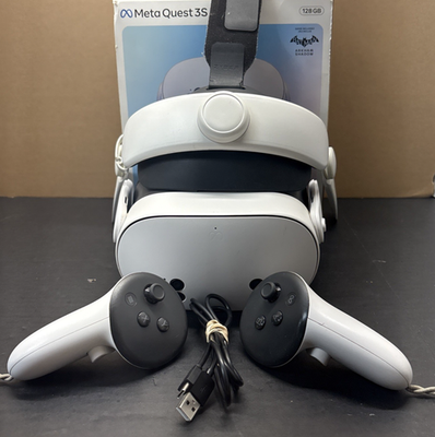 VR機器 ホワイト  Quest3s 128GB Oculus Meta Quest 3S Virtual Reality VR Headset 128GB White P97 | eBay
