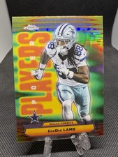 2025 TOPPS CHROME FOOTBALL POWER PLAYERS REFRACTOR Cee Dee Lamb PP-23 COWBOYS
