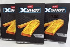 Lot Of 2 boxes Zuru X-Shot X Shot Pro 1 Half Clip  1 Full Clip Clips SEALED