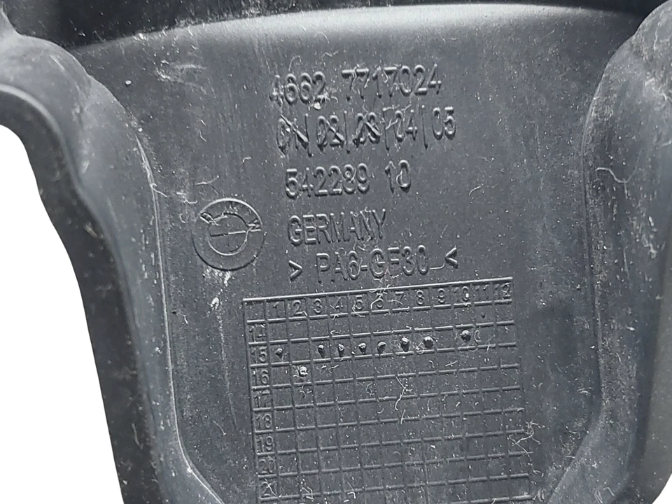 BMW S1000 XR 2014 2016 SUPPORT D'IMMATRICULATION ORIGINALE 7717024 - Photo 2/4