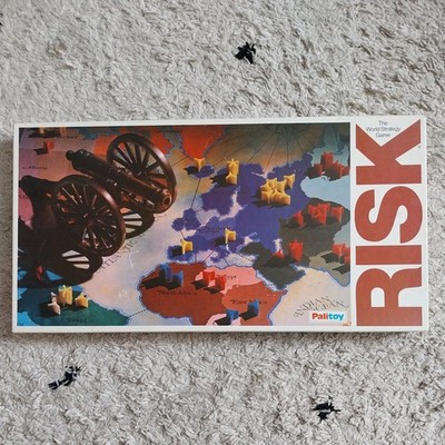 VINTAGE PALITOY RISIKO STRATEGIE BRETTSPIEL KOMPLETT SELTEN SEHR GUTER ZUSTAND