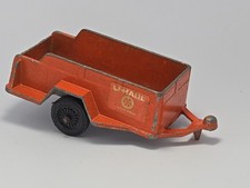 U-Haul Trailer Tootsie Toy Chicago USA UHaul Amerco Metal 3" Vintage USED