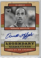 2003 Upper Deck UD Legends Legendary Signatures Darrell Griffith #LS-DG Auto h8k