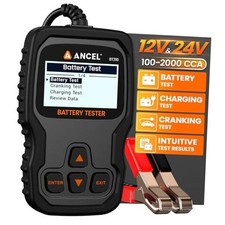 BT310 12V 24V Car Battery Tester 100-2000 CCA Battery Load Tester for Lead