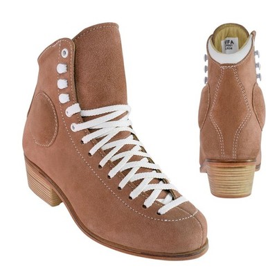 Wifa Skates - Roller Skate Boots - Street Suede - Chestnut - EU 38 (US 6 3/4)