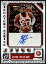 2023-24 Donruss Optic #SS-BRO Bruno Fernando Signature Series Auto E1