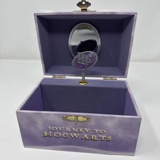 Vintage 2001 Harry Potter Journey to Hogwarts Tri-Star Jewelry Music Box Works