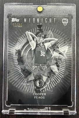 Cooper Flagg 2025-26 Topps Midnight Insomnia Equinox Parallel #/20 Case Hit SSP