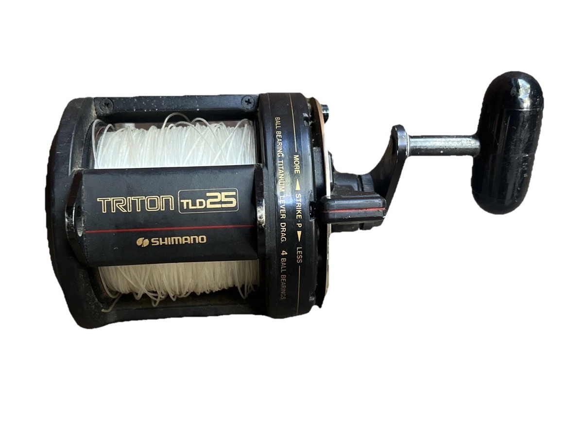 Shimano TLD 25 Conventional Fishing Reel Made In Japan | eBay
