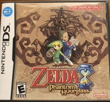 Legend of Zelda Phantom Hourglass DS / For Display Only / No Game / Very Rare