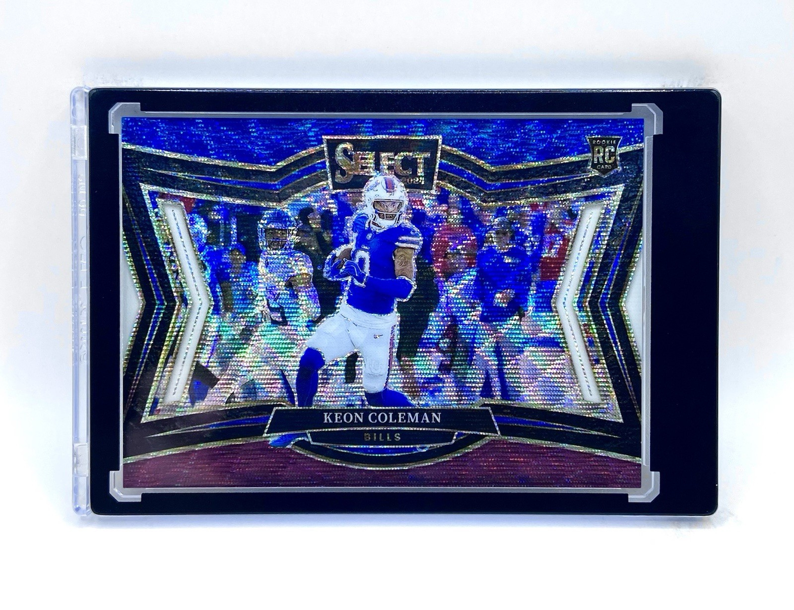 2024 Panini Select Keon Coleman Field Level Tri Color Prizm /99 Bills #458