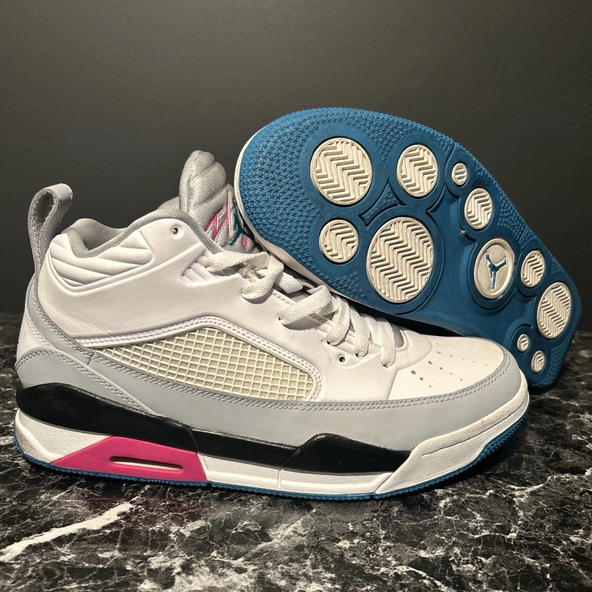 Jordan Flight 9.5 White Tropical Teal for Sale | Authenticity