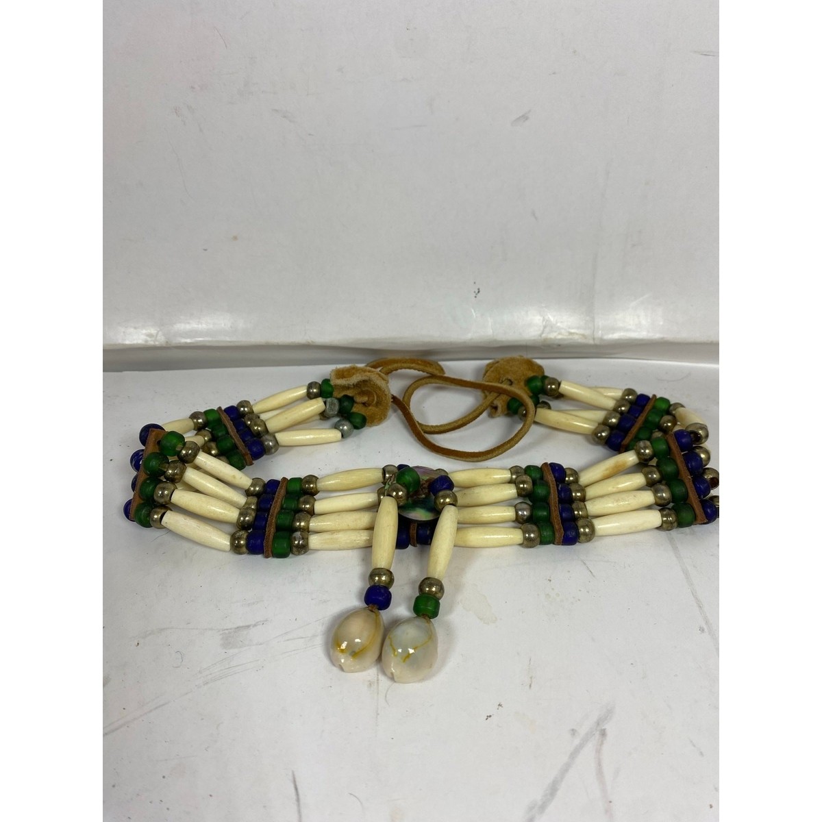 Native American Bone Choker View 2