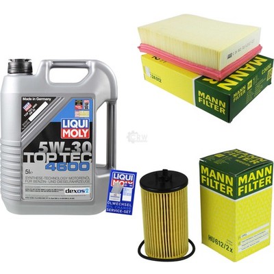 INSPEKTIONSKIT FILTER LIQUI MOLY ÖL 5L 5W-30 für Opel Mokka/Mokka X J13 1.4