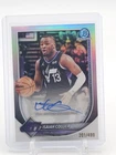 ISAIAH COLLIER 2025-26 BOWMAN CHROME REFRACTOR AUTO /499 #BCA-IC Q7600