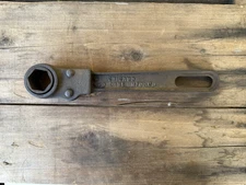 1914 Patent Chicago Mfg Co Ratchet ORNE Wrench 12” L Mechanic Wrench Tool