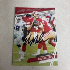 2020 Panini Prestige - Nick Mullens #3 Autographed Card