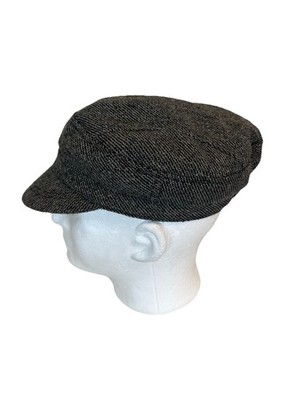 Women's Gray Mix Marks and Spencer Newsboy Cap. One Size. Lined